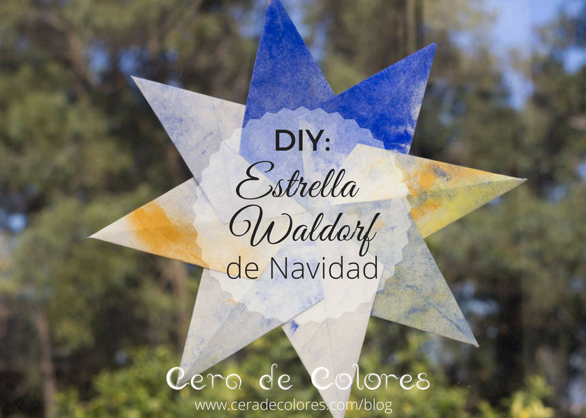 DIY: Estrella Waldorf de Navidad - Blog de Cera de Colores